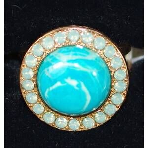 NEW MARIANA women's opal ring in blue